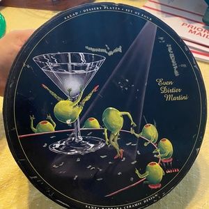 Michael Godard  Salad/Dessert Plates (set of 4)